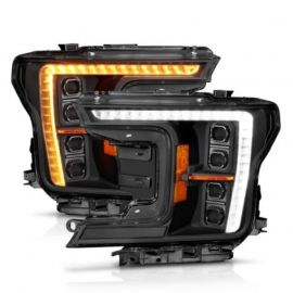 ANZO 18-20 Ford F-150 (w/Factory Halogen) Z-Series Full LED Proj Headlights - Pair buy in USA