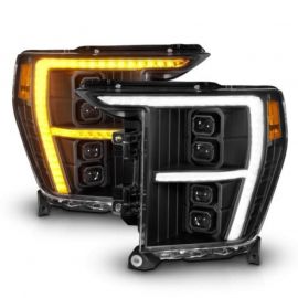 ANZO 21-23 Ford F-150 (w/Factory Halogen) Z-Series Full LED Proj Headlights - Driver Side ONLY buy in USA