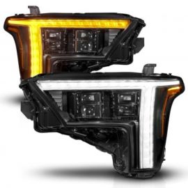 ANZO 22-24 Toyota Tundra (w/Factory LED Refl.) Z-Series Full LED Proj Headlights - Driver Side ONLY buy in USA