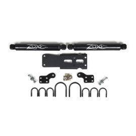 Zone Offroad 07-18 Jeep Wrangler JK Dual Steering Stabilizer Kit buy in USA