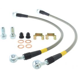 StopTech 06-09 Pontiac Solstice Stainless Steel Rear Brake Line Kit buy in USA