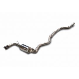 AWE Tuning BMW F30 320i Touring Exhaust w/Performance Mid Pipe - Chrome Silver Tip (90mm) buy in USA