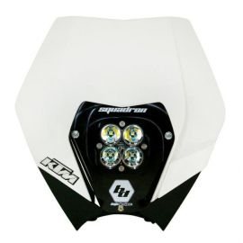 Baja Designs 08-13 KTM Headlight Kit DC w/ Headlight Shell White Squadron Sport buy in USA