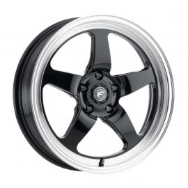 Forgestar D5 Drag 18x5.0 / 5x114.3 BP / ET-23 / 2.125in BS Gloss Black Wheel buy in USA