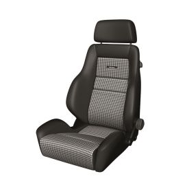 Recaro Classic LS Seat - Black Leather/Pepita Fabric buy in USA