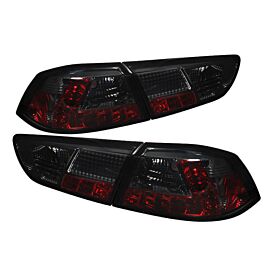 Spyder Mitsubishi Lancer/Evolution X 08-14 LED Tail Lights Smke ALT-YD-MITEVO1008-LED-SM buy in USA