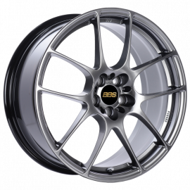 BBS RF 18x8 5x112 ET45 Diamond Black Wheel -82mm PFS/Clip Required buy in USA