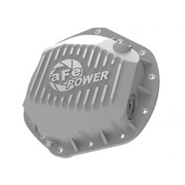 aFe Street Series Rear Differential Cover Raw w/ Machined Fins 01-18 GM Diesel Trucks V8-6.6L (td) buy in USA