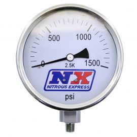 Nitrous Express Nitrous Pressure Gauge 4in-High Accuracy buy in USA