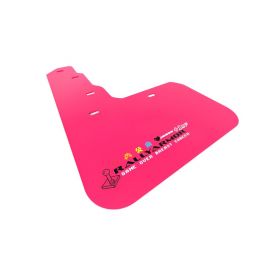 Rally Armor Universal Fit (No Hardware/Mounting Holes) Pink Mud Flap BCE Logo buy in USA