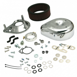 S&S Cycle 91-06 Carbureted XL Sportster Models Teardrop Air Cleaner Kit - Chrome buy in USA