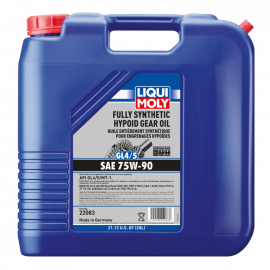 LIQUI MOLY 20L Fully Synthetic Hypoid Gear Oil (GL4/5) 75W90 buy in USA