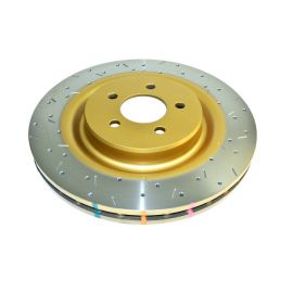 DBA 14-21 Volkswagen GTI (w/Perf Pkg 310mm Rear Disc) Rear 4000 Series Drilled & Slotted Rotor buy in USA