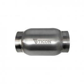 Ticon Industries 4in Body x 7in Length 3in Inlet/Outlet Titanium Bullet Resonator buy in USA