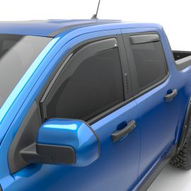 EGR 22-23 Ford Maverick Lariat XL XLT Front/Rear Window Visors - Dark Smoke Finish buy in USA