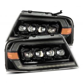 AlphaRex 04-08 Ford F-150 (No 2004 Heritage) NOVA-Series LED Proj HL Chrome w/Actv Light / Seq. Sig buy in USA