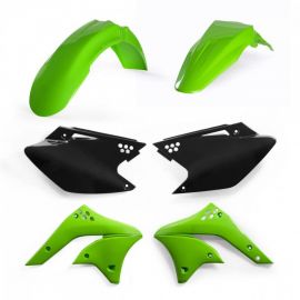 Acerbis 06-08 Kawasaki KX250F Plastic Kit - Green/Black Original 08 buy in USA