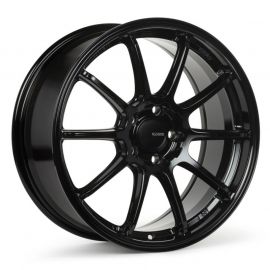 Enkei TRIUMPH 18x8.5 5x114.3 38mm Offset 72.6mm Bore Gloss Black Wheel buy in USA