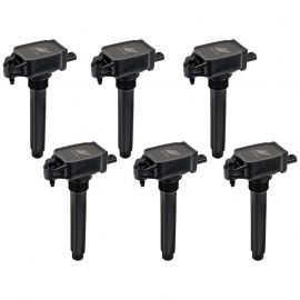 Mishimoto 12-18 Jeep Wrangler 3.6L Six Cylinder Ignition Coil Set buy in USA