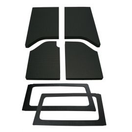 DEI 11-18 Jeep Wrangler JK 2-Door Boom Mat Complete Headliner Kit - 6 Piece - Black buy in USA