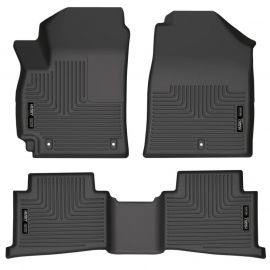 Husky Liners 21-22 Kia Seltos WeatherBeater Front & 2nd Seat Floor Liners - Black buy in USA