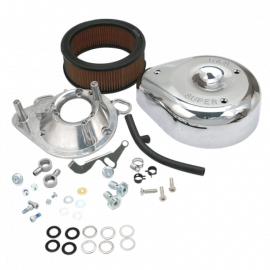 S&S Cycle 93-99 BT/91-03 Sportster Models Teardrop Air Cleaner Kit for S&S Super E/G Carb buy in USA