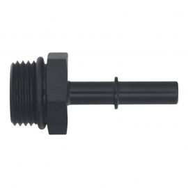 DeatschWerks 10AN ORB Male to 5/16in Male EFI Quick Connect Adapter - Anodized Matte Black buy in USA