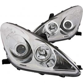 ANZO 2002-2003 Lexus Es300 Projector Headlights w/ Halo Chrome (CCFL) buy in USA