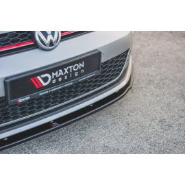 Maxton Design Front Splitter V.1 VW Golf Mk7 GTI (Prefacelift) Front Lip buy in USA