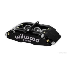 Wilwood Caliper-BNSL6-LH-Black 1.62/1.12/1.12in Pistons 1.10in Disc buy in USA