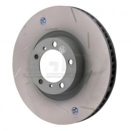 SHW 11-16 Porsche Panamera 4 3.6L w/o Ceramics Right Front Slotted Monobloc Brake Rotor (298615302B) buy in USA