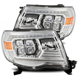 AlphaRex 05-11 Toyota Tacoma NOVA LED Projector Headlights Plank Style Chrome w/Activation Light/DRL buy in USA