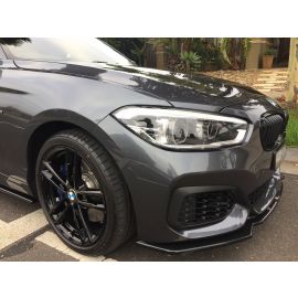 Maxton Design Front Splitter Lip + Side Skirts + Rear Sides & Central Rear Splitter for BMW M135i LCI & M140i F20 buy in USA