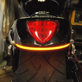 New Rage Cycles 06+ Suzuki M109R Rear Turn Signals - Amber buy in USA