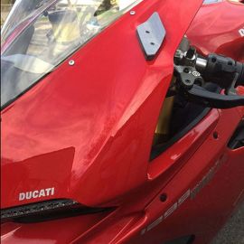 New Rage Cycles 16-19 Ducati 959 Panigale Mirror Block Off Turn Signals buy in USA