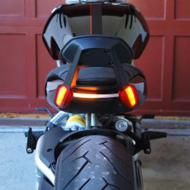 New Rage Cycles 16+ Ducati XDiavel Rear Turn Signals (Backrest) w/L buy in USA