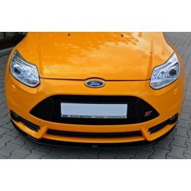 Maxton Design Front Ford Focus Mk 3 ST Prefacelift Front Splitter Lip + Side Skirts buy in USA