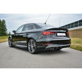 Maxton Design Rear Side Splitters (Rear Pods) Audi S3 8V Sedan Facelift buy in USA