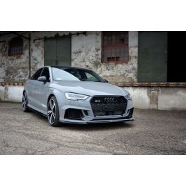 Maxton Design Audi RS3 Facelift Sedan Front Splitter Lip V2 buy in USA