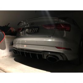 Maxton Design Audi RS3 8V Facelift Sedan Rear Diffuser buy in USA