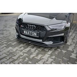 Maxton Design Audi RS3 Facelift Sportback Front Splitter Lip V2 buy in USA