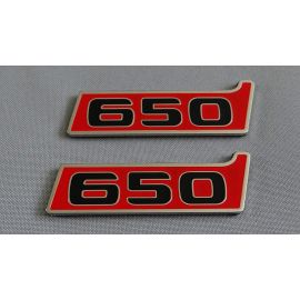 W463 W461 G55 G65 G63 G500 G Wagon W222 W212 W205 W219 G C E S CLS class Mercedes-Benz 650 Style Body Front Side Fender Emblem Logo Badge Sticker Decal buy in USA