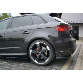 Maxton Design Audi RS3 8V Facelift Sportback Rear Side Splitters buy in USA