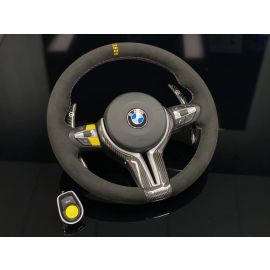 ✯✯✯✯✯ 'GTS' & 'CS' style Genuine Alcantara Custom Steering Wheel Cover for BMW F-Series M-Sport & M ✯✯✯✯✯ls buy in USA