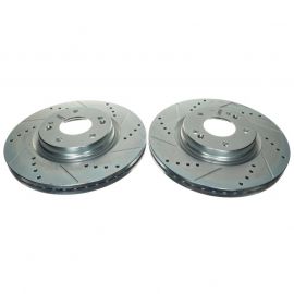 Power Stop 21-22 Kia K5 Front Drilled & Slotted Rotor (Pair) buy in USA