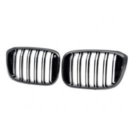 Exon Gloss Black X3M/X4M M Style Twin Slat Grille for BMW X3 G01 & X4 G02 buy in USA