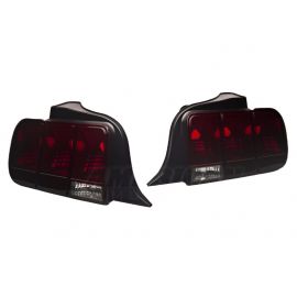 Raxiom 05-09 Ford Mustang Tail Lights- Black Housing (Smoked Lens) buy in USA