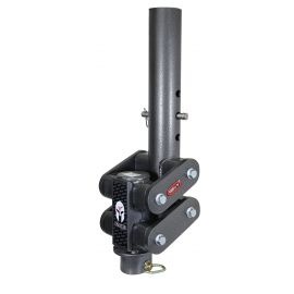 Gen-Y Spartan Torsion-Flex 5in Offset 4in RD Tube Gooseneck 2-5/16in Coupler Standard Height buy in USA