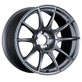 SSR GTX01 18x10.5 5x114.3 15mm Offset Dark Silver Wheel Evo X / G35 / 350z / 370z buy in USA