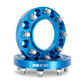 Mishimoto Borne Off-Road Wheel Spacers - 8X170 - 125 - 25mm - M14 - Blue buy in USA